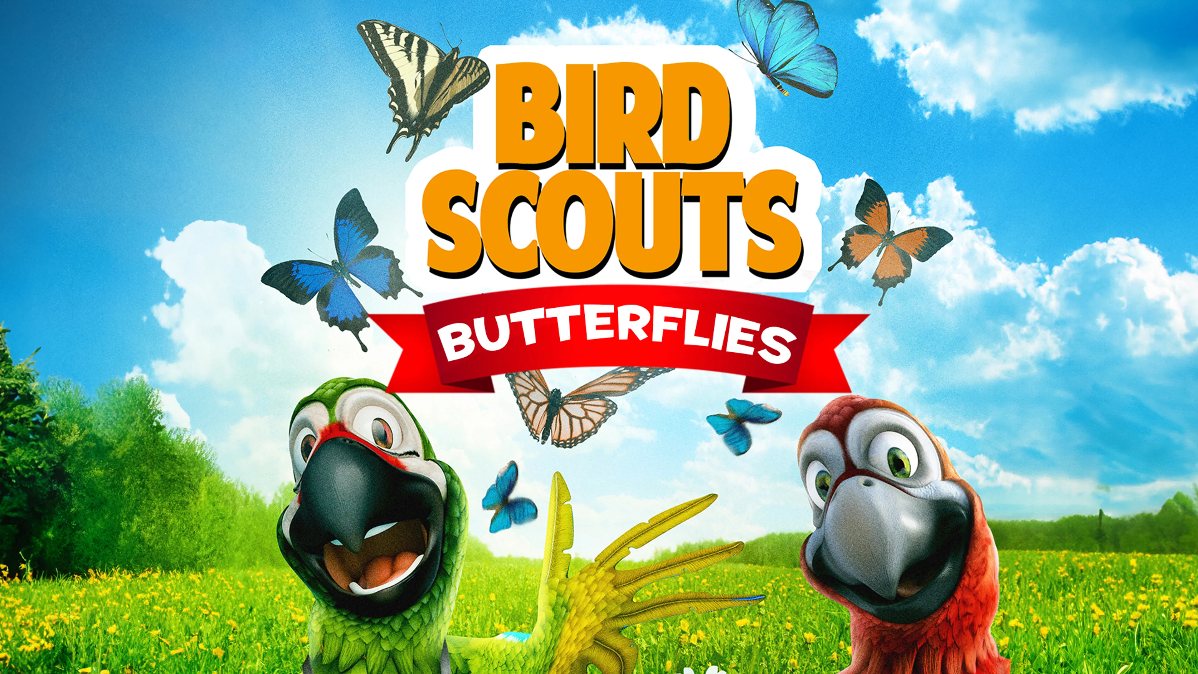 Bird Scouts: Butterflies poster